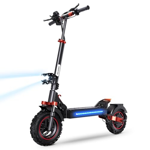 iScooter Electric Scooter Adults, 1000W Motor Up to 28 MPH Top Speed & 40 Miles Long Range E-Scooter, 11" Off-Road Pneumatic Tire Scooters for Adults with Double Braking Systems, Dual Suspensions