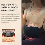 Automatic Abdominal Massager, Bianstone Belly Rubbing Instrument, Dual-use for Waist and Abdomen, Positive and Negative Massage, Flatulence Relief, Promote Intestinal Peristalsis (deep Blue)