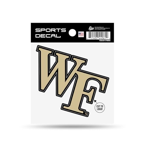 Wake Forest Small Style Decal (4"X4")