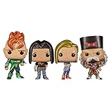 Funko Pop! Exclusive Dragon Ball Z Animation 4-Pack - Android 16, Android 17, Android 18 & Dr. Gero - Android Saga Collectible Vinyl Figure - 61120