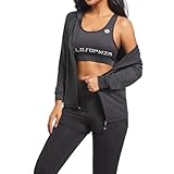 Workout Sets for Women Clothes Tracksuit Sport Yoga Fitness Gym Tennis Exercise Workout Clothes Athletic Activewear Sets (Black 03, S)