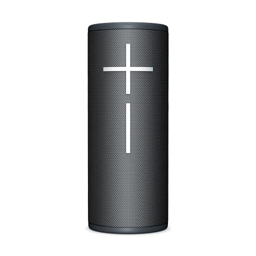 Ultimate Ears Boom 4 Portable Waterproof Bluetooth Speaker with 360-Degree Immersive Sound, Outdoor Floating Speaker, 15-Hour Battery, 147ft Range - Black