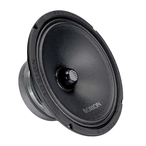 ORION Cobalt CM1052 High Efficiency 10" Mid-Range Bullet Loudspeaker, 1400W Max Power, 350W RMS, 4 Ohm, 2" Voice Coil - Pro Car Audio Stereo, Midrange Speaker (Single)