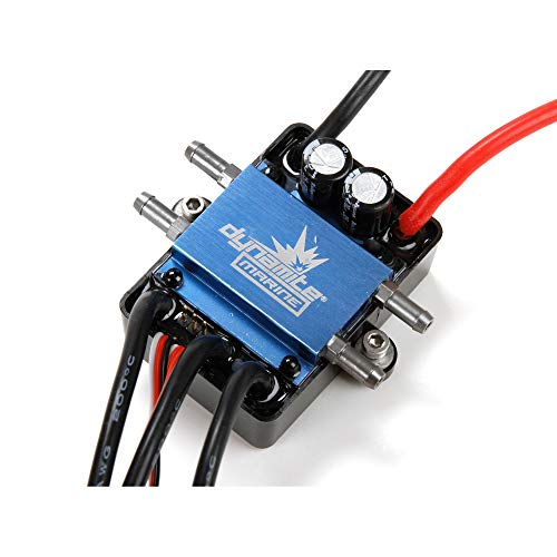 Dynamite 120A Brushless Marine ESC 2-6S Dual Connector DYNM3875 Replacement Boat Parts