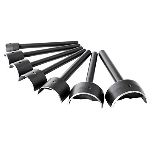 DIY Leather Craft Half-Round Cutter Punch Arc-Shaped Punch Strap Tools for Belt Strap Wallet Bag End(15.20.25.30.35.40.45 mm)
