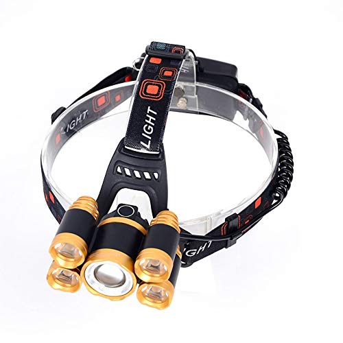 headlamp Z35t13 Headlight 40000 Lumen Headlamp Cree Xml 5 Led T6 Head Lamp Flashlight Torchhead Light with Ac/dc Charger