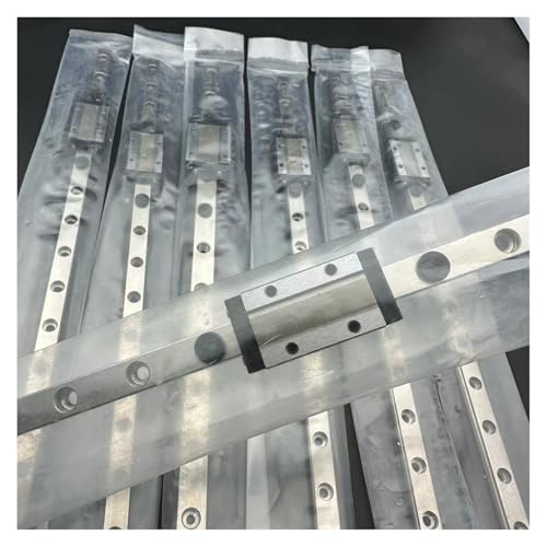 6PCS Compatible for MGN9H + 1PCS Compatible for MGN12H Linear Rail 250/300/350mm Linear Guide Rail with Carriage, Compatible for Voron V2.4 R2 3D Printer(350mm)