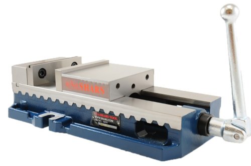 Tegara 6 Inch CNC Premium Milling Machine Vise, 6" Jaw Width, 690V Model#, 0.0004" Clamping 202-0994 R[