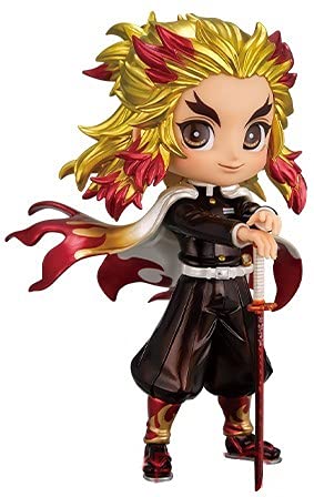 Banpresto Demon Slayer Kimetsu no Yaiba Q posket KYOJURO RENGOKU Special Color Metallic Color Edition