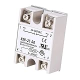 HiLetgo 2pcs SSR-25DA 25A 250V Solid State Relay Module