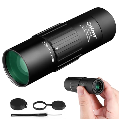 Olimt 8x25 Monocular Telescope Mini Pocket Monocular Compact Monoculars for Adults