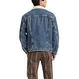 Levi's Men's Sherpa Trucker Jacket, Television-Medium Indigo, Small