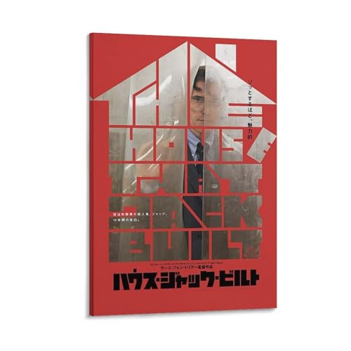 The House That Jack Built Movie Poster 5 Living Room Printing Oil Painting Interior Decoration Poster 24x36inch(60x90cm) Frame-style