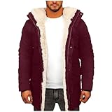 Winter Coats for Men Warm Down Jacket Windproof Puffer Jacket Thermal Insulated Jacket with Hood for Travel