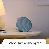 Amazon Echo Pop (newest model), Our smallest Alexa speaker, Fits in any room, Lavender Bloom