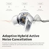 SoundPEATS Air4 Pro Noise Cancelling Wireless Earbuds, Bluetooth 5.3 Headphones with 6 Mics CVC 8.0 ENC, Qualcomm® AptX™ Adaptive Earphones, Multipoint Connection, in Ear Detection, App Customize EQ