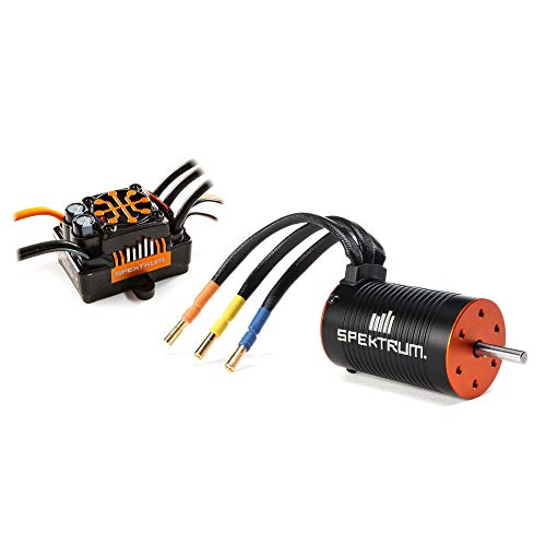 Spektrum Firma 130A Brushless Smart ESC / 1900Kv Sensorless Motor Combo, SPMXSEMC04, Black