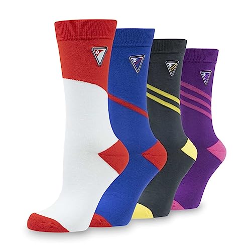 Pokémon Center: Pokémon GO Trainer Gear: GO Battle League Socks (4 Pairs) (One Size-Adult)