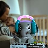 Baby Einstein Earl the Elephant Baby Sound Machine and Music Player, Included Music and Sounds, White Noise, Bluetooth, Stream Music, Multi-Color Night Light, Use Day and Night, Infant to Toddler