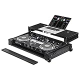 Odyssey Cases Industrial Board Flight Case with Glide Style Laptop Platform for the Pioneer DDJ-REV7