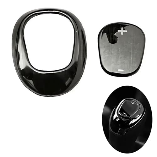 YUNHECAM Gloss Black Gear Shift Knob Cover Trim Compatible with Chevrolet Cruze 2016-2019, Malibu 2016-2020 Accessories Interior Center Console Shifter Head Cove Trim