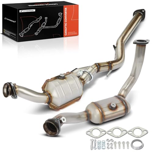 A-Premium Left and Right 2-PC Catalytic Converter Kit Direct-Fit Compatible with Ford Ranger 2007-2011 & Mazda B4000 2007-2009, 4.0L, EPA Compliant, Replace# 1FAD2055XA