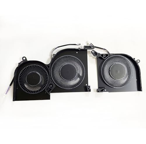 Fleshy Leaf CPU+GPU Cooling Fan Replacement for MSI Stealth GS66 WS66 11UG 11UE 11UH 11UMT 11UKT Creator 15 OLED MS-16V4 BS5005HS-U4Q 16V4-CPU BS5005HS-U3J 16V4-G-CCW