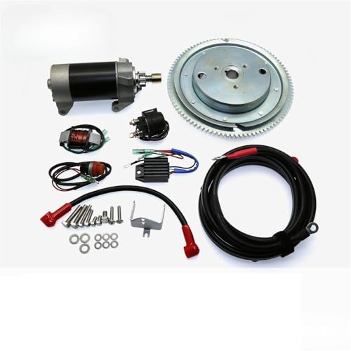 Outboard Motor To Electric Start Accessories Compatible With Yamaha Parsun Hidea 2 Stroke 60 HP T60 Electric Start Kit 6K5-85550-A0
