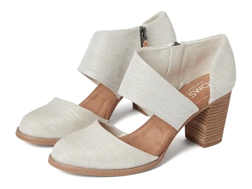 TOMS Women's Milan Pump, Natural, 8