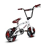 Fatboy Mini BMX in PRO Model with 3pc Crank or Assault Model with 1 pcs Crank - New to The Fatboy Line is The Riot Entry Level Mini BMX with 1-pc Crank (Assault/Stunt Snow)