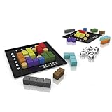 The Genius Square – Game of the Year Award Winner! 60000+ Solutions STEM Puzzle Game! Roll the Dice & Race Your Opponent to Fill The Grid by Using Different Shapes! Promotes Problem Solving Training