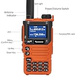 Quansheng UV-K5(8)/UV-K6 Ham Radio, Handheld Walkie Talkies, Long Range NOAA Weather Receiver High Power Two Way Radio for Adults Camping Hunting Hiking, VOX Handheld Free