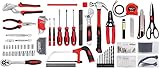 KingTool 325 Piece Home Repair Tool Kit, General Home/Auto Repair Tool Set, Toolbox Storage Case with Drawer, General Household Tool Kit - Perfect for Homeowner, Diyer, Handyman