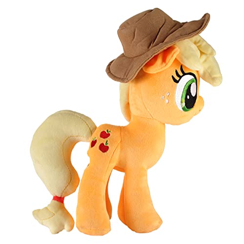 My Little Pony - Applejack Plush Toy - Officially Licensed Product, Soft and Cuddly Collectible for Fans and Collectors - Ideal Gift for Kids and Adults - Ages 3+