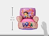 Nickelodeon Dora the Explorer Bean Bag Sofa Chair, Purple