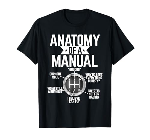 Stick Shift Manual Transmission Gear T-Shirt