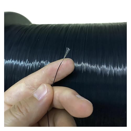 Communication Equipment Fine-Drawn Wire 26/28/30/32/ 34/36AWG Micro Litz Wire Solder with High Conductivity for Household Appliances Black Welding line Wire and Cable(10 M_32 AWG)