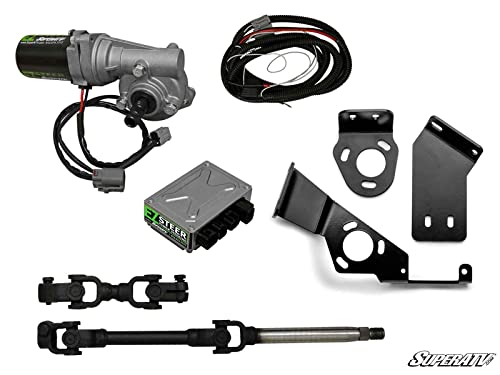 SuperATV Power Steering Kit for 2012+ John Deere Gator 835M | Reduces Steering Effort | 100% Plug and Play EZ-Steer Wiring | Eliminates Bump Steer