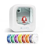AOSEED 3D Printer for Kids, Beginner 3D Printer with 8 PLA Filament Set, Huge Toy Library & Modify, Wi-Fi & App Control, Create STEM Toys, High Precision, W/ 15+ Mini 3D Design Module, X-Maker Joy