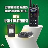 AnyTone AT-D878UVII Plus – Dual Band DMR/Analog 7W VHF, 6W UHF Handheld Radio w/FREE $97 Training Course – Bluetooth PTT, Digital/Analog APRS RX & TX - 500K Contacts Plus Great Support from BridgeCom!