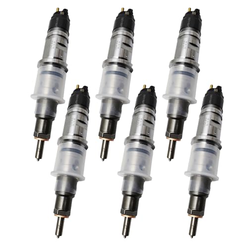 6 PCS Fuel injector 3976372 4945969 Fits for Cummins QSB4.5 QSB6.7 Engine for Komatsu SAA4D107E-1 SAA6D107E-1 Engine