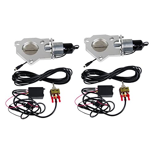 Granatelli Motorsports 307525D 2.5" (63mm) Electronic Exhaust Cutout Only - Set of 2