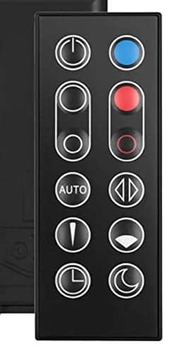 Remote Control 969897-02 969897-03 for Dyson Pure Hot+Cool HP04 HP05 HP06 HP07 HP09 Purifying Heater + Fan, with Magnetic and Built-in Battery -Black