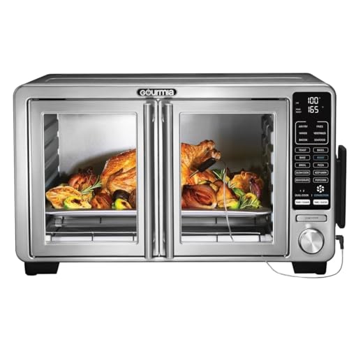 Gourmia XL Digital Air Fryer Toaster Oven with Single-Pull French Doors