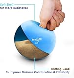 Yes4All Toning Ball, Medicine Balls for Exercise, Soft Medicine Ball for Pilates, Yoga and Fitness, Perfect for Balance, Flexibility - Set of 6