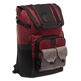 Marvel Deadpool Backpack Black and Red Deadpool Backpack