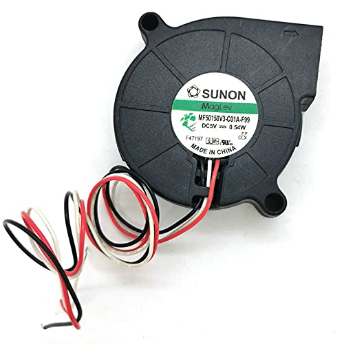 for Sunon MF50150V3-C01A-F99 5015 5V 0.54W Blower Cooling Fan 50X15mm