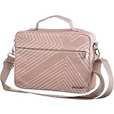 DiverseBee Large Book Cover with Handles and Shoulder Strap, Carrying Case for Women, Tote Bag, Church Book Cover, Accessories, Christian Gift (Cross)