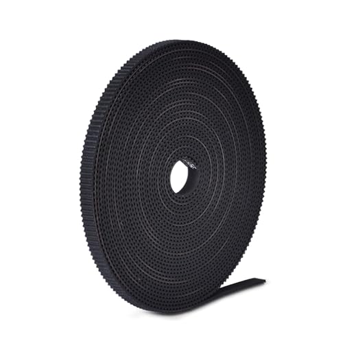 Seekliny GT2 Timing Belt 9mm Width x 10 Meters (32.8 Ft) 2mm Pitch 3D Printer Open GT2 Timing Belt for 3D Printer Timing Belt Pulley Accessories