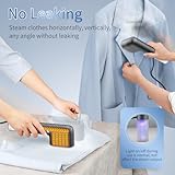 Travel Steamer for Clothes - Clothes Steamer Handheld, 15s Fast Heat-up Portable Steamer Mini, 1lbs Garment Steamer Iron Out wrinkles, 800W Fabric Steam Iron for Home, Office and Travel (Only 120V)